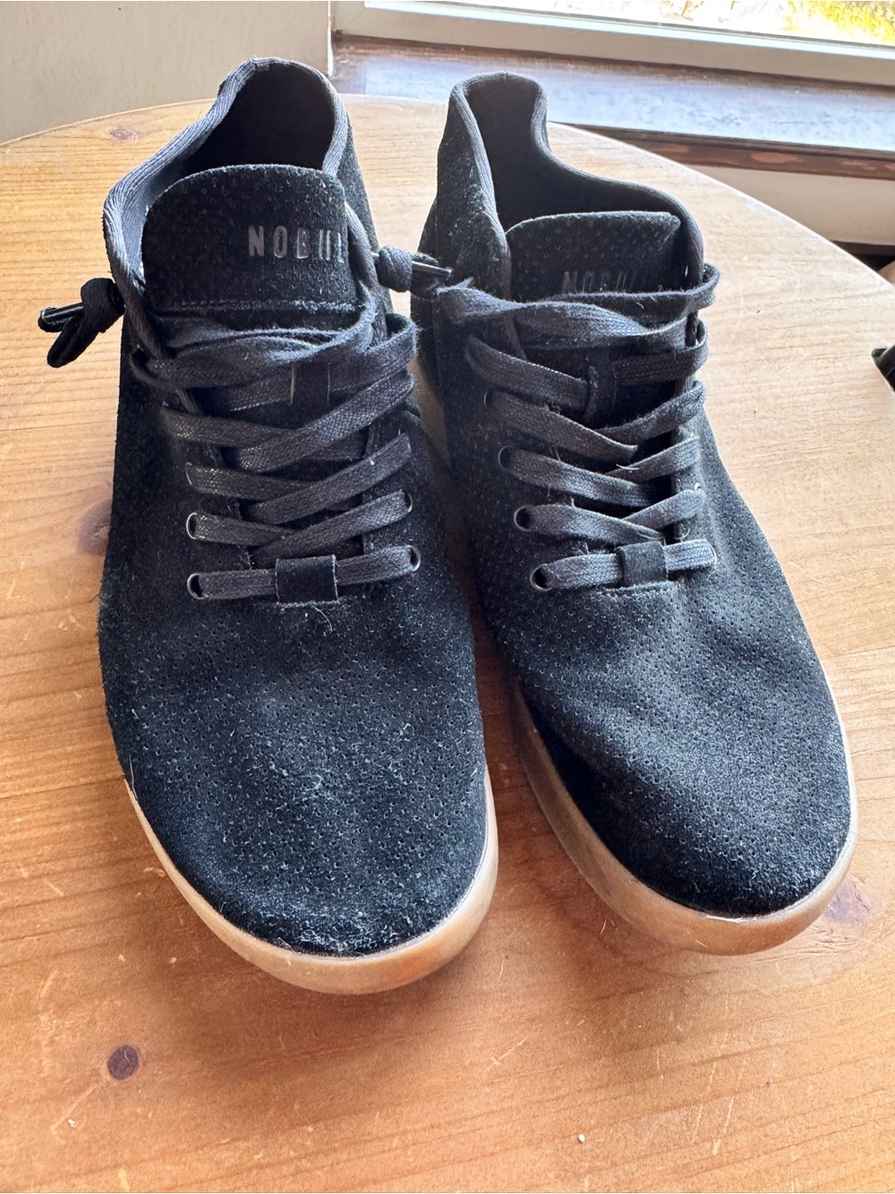 Nobull women Black Suede Low-Top Sneakers
